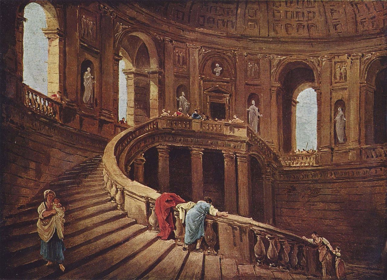 Illustration of stairs in a dream. This image is shown for those who are looking to understand the meaning of dreaming of stairs